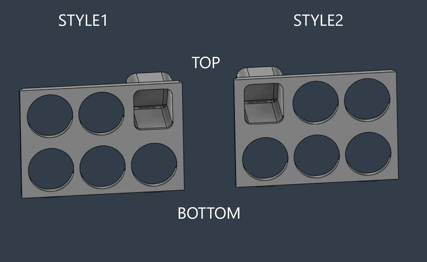 E36 gauge panel for OBC & Pocket (Multiple Options)