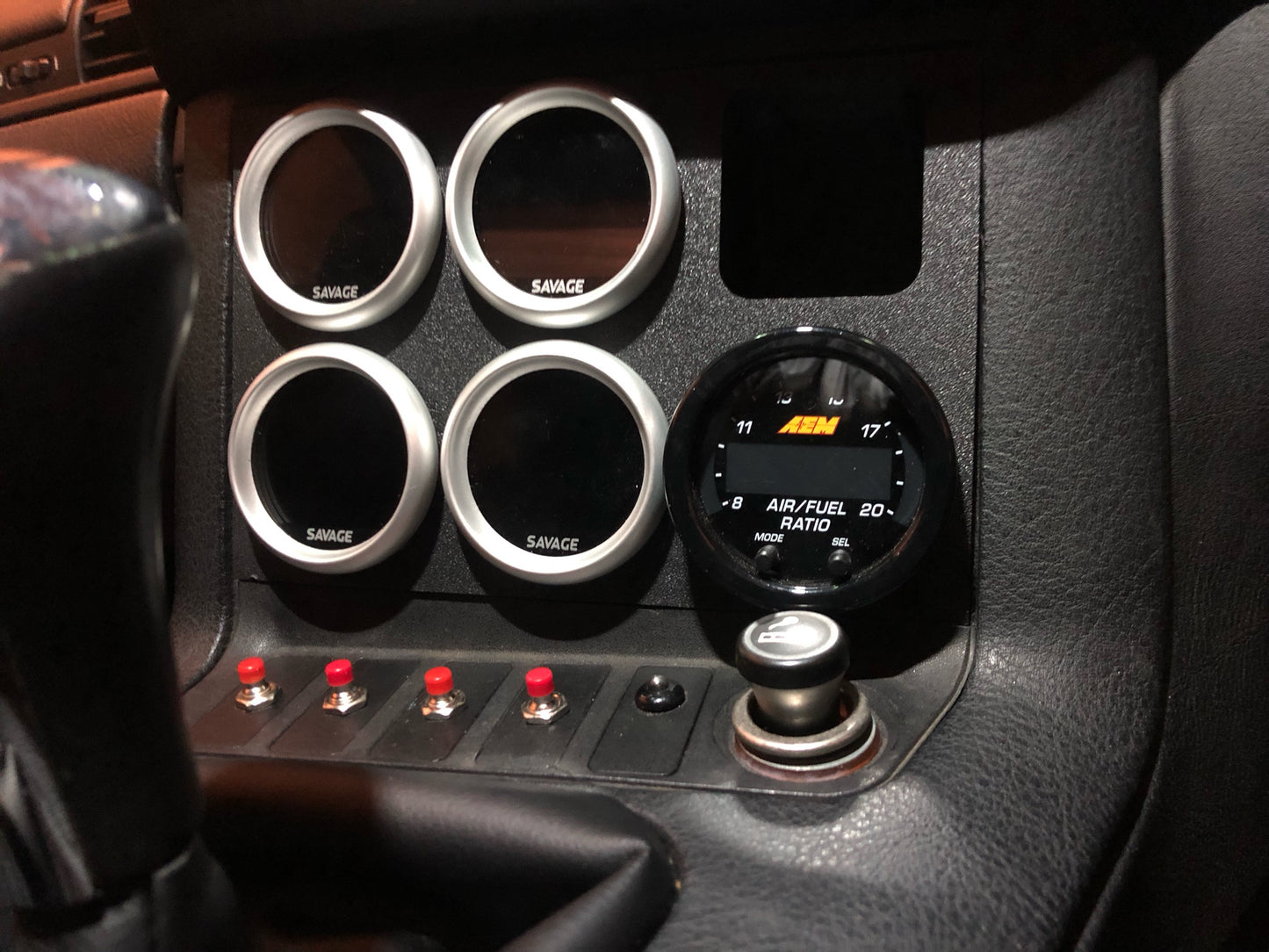 E36 gauge panel for OBC & Pocket (Multiple Options)