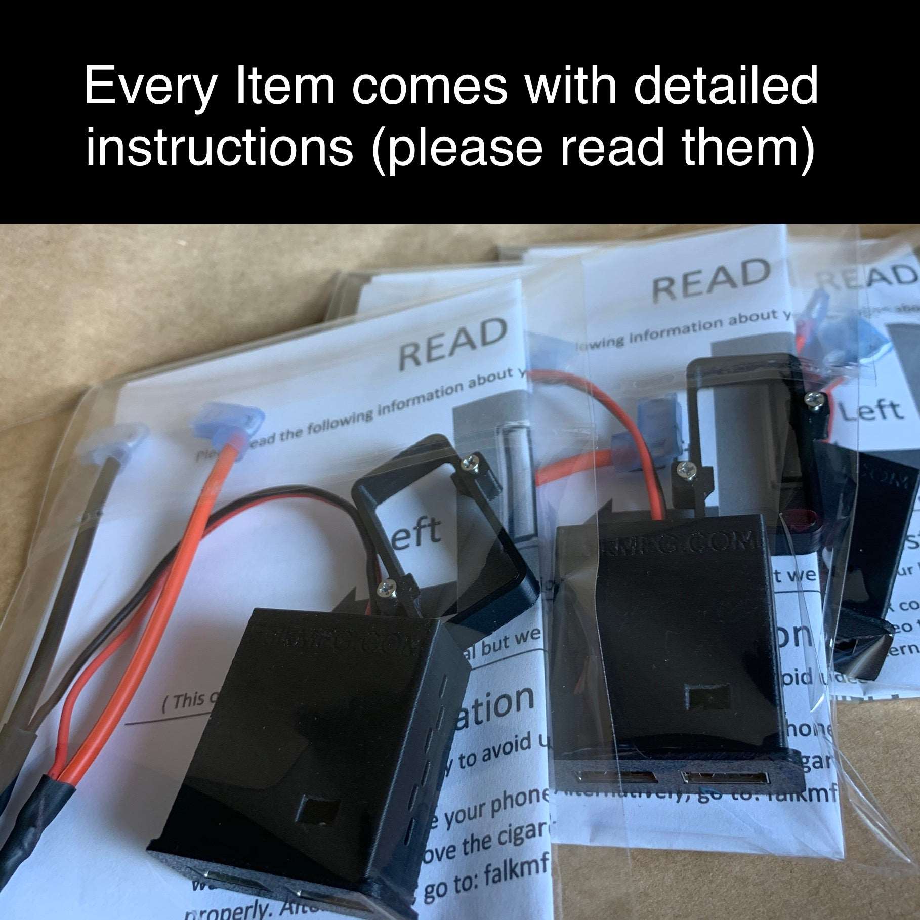 E36 Quick Charge USB Port