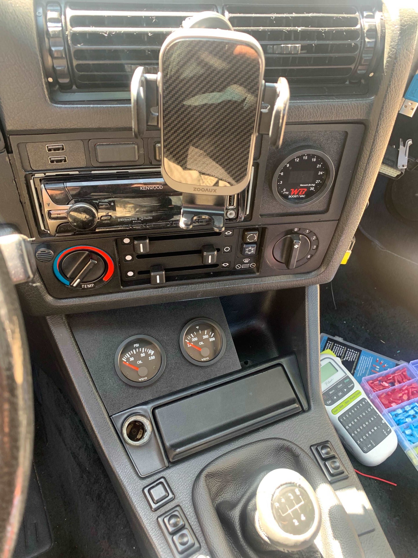 E30 Dual Front Lower Gauge Pod