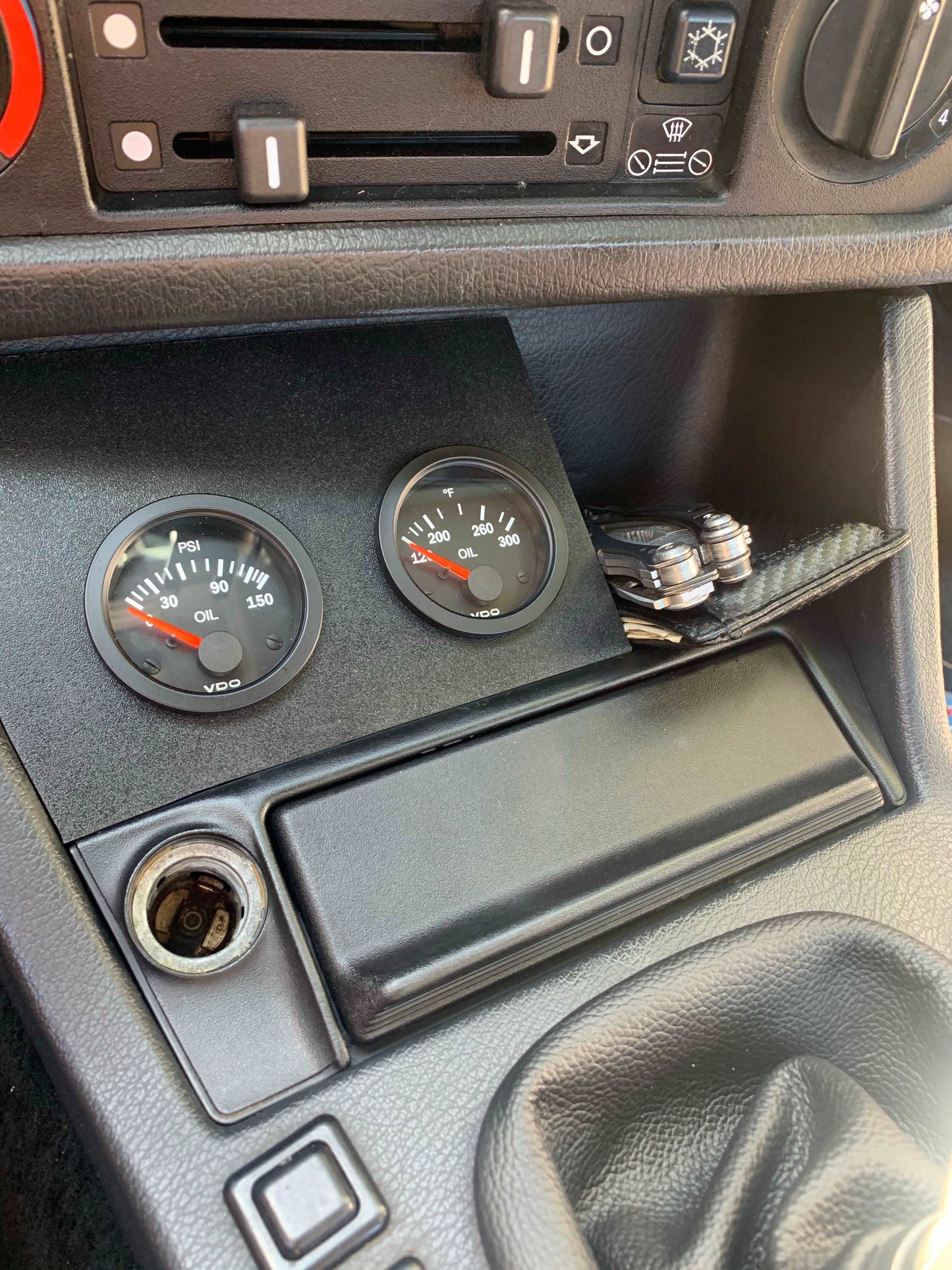 E30 Dual Front Lower Gauge Pod