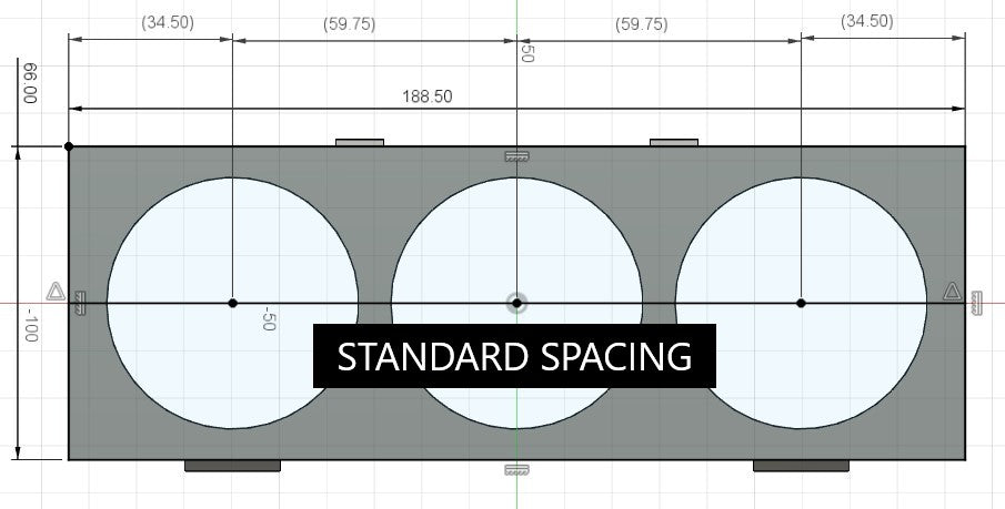 E36 52mm Gauge Pod Panel