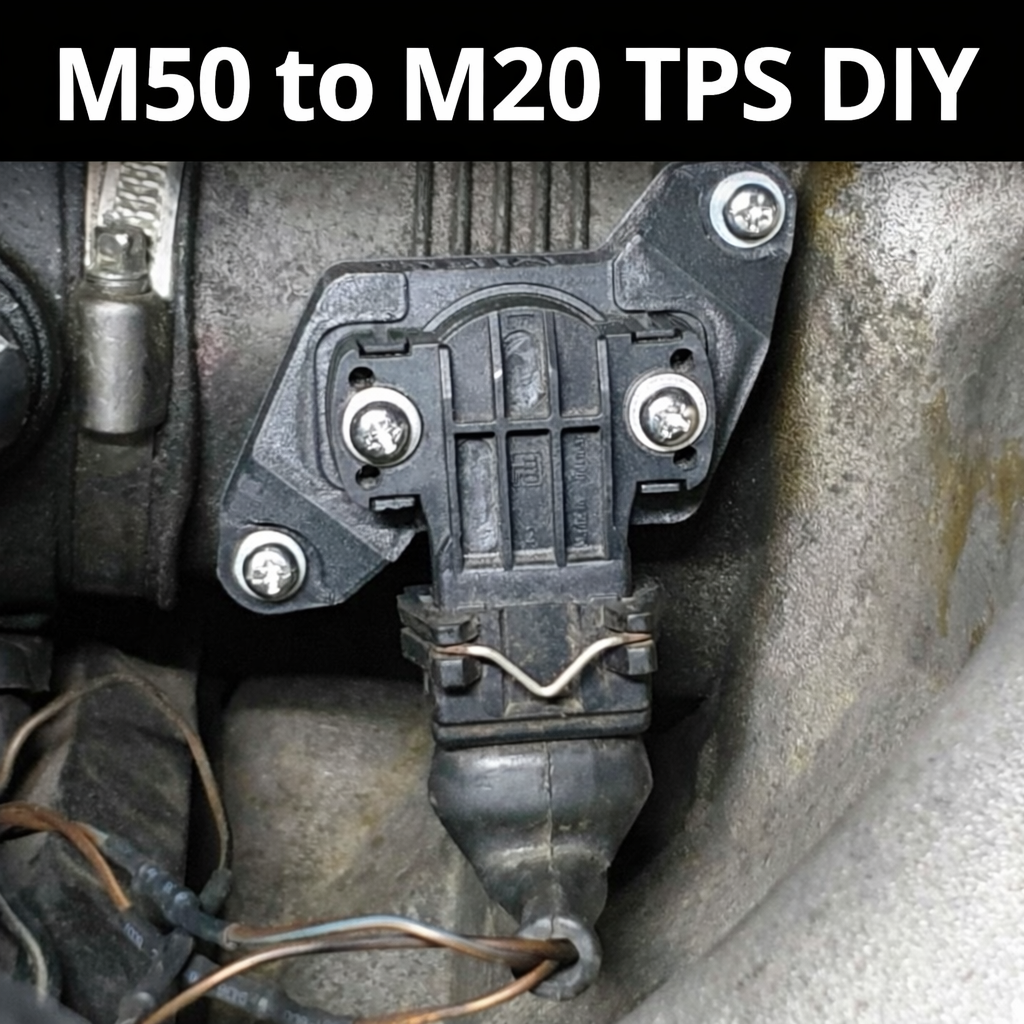 BMW M20 & M30 MegaSquirt TPS Upgrade: Variable “Resistive” TPS, Wiring Pinouts, and Harness Options