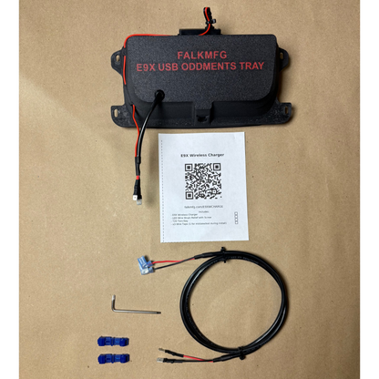 BMW E9X 3 Series Wireless Charger + USB Quick Charge Ports